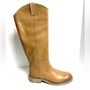 Sam Edelman Women’s Fable, Tan Leather Riding Boots, Size 10 M